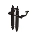 Дверная ручка AMIG 100-280x45 цвет черный