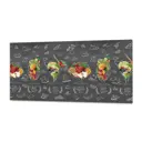 Стеновая панель матовая Фартукофф Коктейль 100x60x0.15 см ПВХ цвет разноцветный