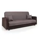 Диван Шарм-Дизайн Мелодия 33070596 215x90x90 см рогожка цвет коричневый