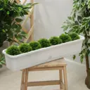 Балконный ящик 1155761 Idea 13.6 л пластик мрамор 1155761 15 см 80 см 18.5 см