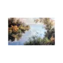 Картина без обрамления Ситэ "Гуси-лебеди" 70x120 см