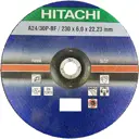 Диск зачистной по стали Hitachi 230x22.2x6 мм