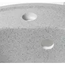 Мойка под столешницу Grantop Ronda 50 50x50x18 см мрамор цвет графит