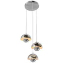 Люстра потолочная MW 228011003 3 лампы 6 м² цвет хром