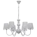Люстра потолочная MW 472010306 6 ламп 18 м² цвет белый