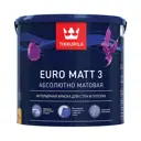 Краска для стен и потолков Tikkurila 40463 Euro цвет белый база А 2.7 л