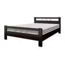 Кровать Эстери-3 126x76.5x209 см цвет темный орех