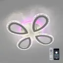 Люстра потолочная светодиодная ESTARES ICE RGB ICE УУО00003640 15 м² изменение цвета RGB цвет белый