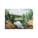 Картина без обрамления Ситэ "Лесной прудик" 35x50 см