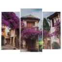 Картина без обрамления Simaland "Цветочный двор" 60x80 см