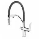 Однорычажный смеситель Lemark Comfort lm3074c-gray 20.6 см цвет серый