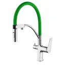 Однорычажный смеситель Lemark Comfort lm3074c-green 20.6 см цвет зеленый
