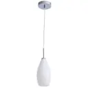 Люстра подвесная ARTE LAMP A4282SP-1CC 4282 1 лампа 3 м² цвет белый