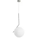 Люстра подвесная ARTE LAMP A1921SP-1CC Bolla-Unica 1 лампа 3 м² цвет белый