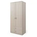 Шкаф распашной Шарм-Дизайн 70x220x60 см ЛДСП цвет ясень шимо светлый