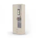 Шкаф распашной Шарм-дизайн Дуэт 60x220x60 см ЛДСП цвет вяз