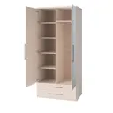 Шкаф распашной Шарм-Дизайн Мелодия 80x220x45 см ЛДСП цвет вяз
