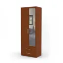 Шкаф распашной Шарм-дизайн 70x220x45 см ЛДСП цвет вишня