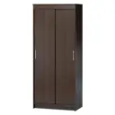 Шкаф-купе Шарм-дизайн Эконом 220x120x45 см 7 полок ЛДСП цвет венге