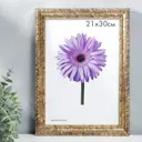 Рамка Simaland 7797259, 21x30 см, пластик, цвет золотистый