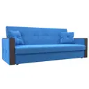 Диван Лига диванов Валенсия 210x90x85 см велюр цвет голубой