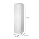 Каркас шкафа Лион 60x232.2x54.5 см ЛДСП цвет белый