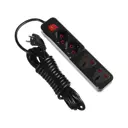 Удлинитель без заземления Luazon lighting 5101837 4 розетки 5 м