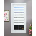 Рулонная штора день-ночь Фиона 57x160 см цвет белый