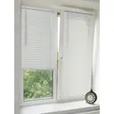 Жалюзи горизонтальные пластиковые Delfa 160x50 см цвет белый