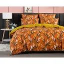 Комплект постельного белья Sofi De MarkO Фрида Евро-5472, евро, сатин, цвет оранжевый