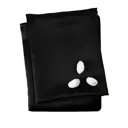 Наволочка Silk Manufacture princess77black 70x70 см шелк 1шт цвет черный