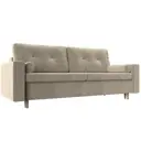 Диван Лига диванов Белфаст 225x90x95 см микровельвет цвет бежевый