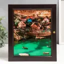Ключница Simaland "Лодки" венге 24x29 см
