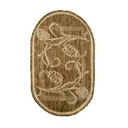 Циновка Ковротекс-М Эко 7907/23 овальный 60x110 см