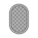 Циновка Ковротекс-М Эко 77022/55 овальный 120x170 см