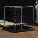 Маятник "Шары техно" чёрная подставка 18x20x17 см