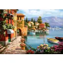 Картина по номерам Paintboy на подрамнике Цветы у моря 40x50