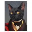 Алмазная мозаика "Кот Джентльмен" Cristyle Cr 340010, 30x40см