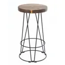 Барный стул Ilwi Mbl 35x64x35 см цвет коричневый