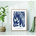 Постер 28 картин Моррис. репродукция рисунок листья деревьев 50x40 см, в подарочном тубусе без рамы