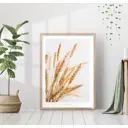 Постер 28 картин "Золотая пшеница" 70x50 см в подарочном тубусе без рамы