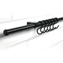 Кухонный рейлинг Big House BL600CK6-M 60x1.6x1.6 см Металл цвет черный