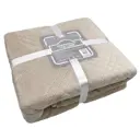 Покрывало стеганое Fionet бежевое 220x240 см