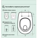 Сиденье для унитаза Berges Wasserhaus Aloe SB, дюропласт