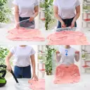 Вакуумный пакет для вещей с крючком 105Х70 см