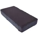 Плитка гладкая коричневая 100x200x30 мм