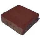 Плитка гладкая красная 200x200x30 мм
