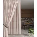 Тюль полуорганза Радуга 300x260 цвет бежевый на шторной ленте