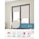 Рулонная штора Decofest Плайн Античный бежевый 40x160 см Мини