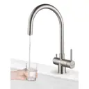 Однорычажный смеситель Paulmark He213218-ss 39 см цвет серый